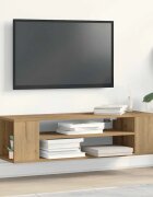 vidaXL ТВ шкаф 100 x 30 x 265 см artisian oak Инженерна дървесина