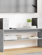 vidaXL ТВ шкаф 100 x 30 x 40 см Сив Сонома Инженерна дървесина