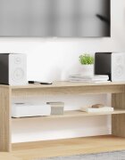 vidaXL ТВ шкаф 100 x 30 x 40 см Сонома дъб Инженерна дървесина