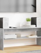 vidaXL ТВ шкаф 100 x 30 x 40 см Циментено сиво Инженерна дървесина