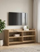 vidaXL ТВ шкаф 100 x 33 x 47 см Дъб артизан Инженерна дървесина