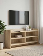 vidaXL ТВ шкаф 100 x 33 x 47 см Дъб сонома Инженерна дървесина