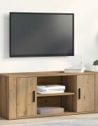 vidaXL ТВ шкаф 100 x 35 x 40 см дъб артизан Инженерна дървесина