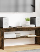 vidaXL ТВ шкаф 100 x 35 x 40 см Димян дъб Инженерна дървесина