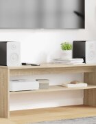 vidaXL ТВ шкаф 100 x 35 x 40 см Сонома дъб Инженерна дървесина