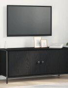 vidaXL ТВ шкаф 100 x 35 x 45 см Черния дъб Инженерна дървесина