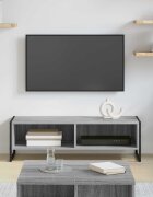 vidaXL ТВ шкаф 100 x 36.5 x 30.5 см Сив Сонома Инженерна дървесина