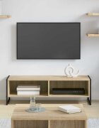 vidaXL ТВ шкаф 100 x 36.5 x 30.5 см Сонома Инженерна дървесина