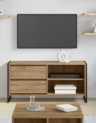 vidaXL ТВ шкаф 100 x 36 x 495 см Дъб Артизан Инженерна дървесина