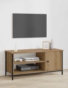 vidaXL ТВ шкаф 100 x 40 x 45 cm Дъб Инженерна дървесина