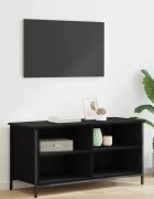 vidaXL ТВ шкаф 100 x 40 x 50 cm Черния дъб Инженерна дървесина