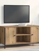 vidaXL ТВ шкаф 100 x 40 x 50 cm дъб артизан Инженерна дървесина