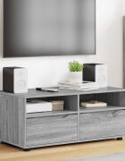 vidaXL ТВ шкаф 100 x 48 x 43 см Сив Сонома Инженерна дървесина