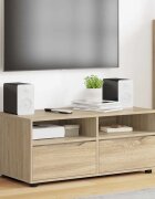 vidaXL ТВ шкаф 100 x 48 x 43 см Сонома дъб Инженерна дървесина