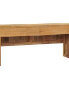 vidaXL ТВ шкаф 100x35x45 cм тиково дърво масив