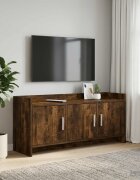 vidaXL ТВ шкаф 102 x 33 x 47 см Опушен дъб Инженерна дървесина