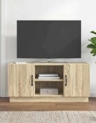 vidaXL ТВ шкаф 102 x 345 x 47 см Дъб сонома Инженерна дървесина