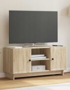 vidaXL ТВ шкаф 102 x 345 x 50 см Дъб сонома Инженерна дървесина
