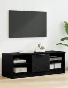 vidaXL ТВ шкаф 102 x 35 x 365 см Черния дъб Инженерна дървесина