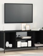 vidaXL ТВ шкаф 102 x 35 x 45 см Черния дъб Инженерна дървесина