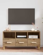 vidaXL ТВ шкаф 102 x 36 x 50 см Дъб Артизан Инженерна дървесина