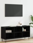 vidaXL ТВ шкаф 1035 x 30 x 50 см Черния дъб Инженерна дървесина