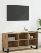 vidaXL ТВ шкаф 1035 x 30 x 50 см Дъб Инженерна дървесина
