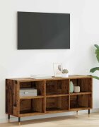 vidaXL ТВ шкаф 1035 x 30 x 50 см Старо дърво Инженерна дървесина