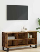 vidaXL ТВ шкаф 1035 x 30 x 50 см Старо дърво Инженерна дървесина