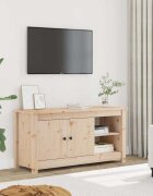 vidaXL ТВ шкаф 103x365x52 см бор масив