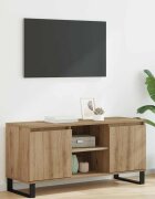vidaXL ТВ шкаф 104 x 35 x 50 см Дъб Инженерна дървесина