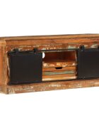 vidaXL ТВ шкаф 110x30x45 cм регенерирано дърво масив