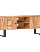 vidaXL ТВ шкаф 118x30x45 см акация дърво масив