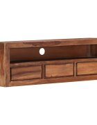 vidaXL ТВ шкаф 120x30x40 cм акациево дърво масив