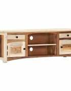 vidaXL ТВ шкаф 120x30x40 cм регенерирано дърво масив