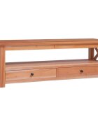 vidaXL ТВ шкаф 120x30x40 см махагоново дърво масив