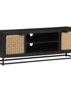 vidaXL ТВ шкаф 120x30x40 см мангово дърво масив