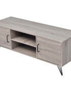 vidaXL ТВ шкаф 120x40x45 см сив