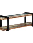vidaXL ТВ шкаф 130x40x40 см регенерирано дърво масив