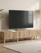 vidaXL ТВ шкаф 147 x 345 x 30 см Дъб артизан Инженерна дървесина