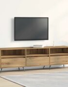 vidaXL ТВ шкаф 150 x 30 x 445 см дъб артизан Инженерна дървесина