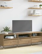 vidaXL ТВ шкаф 150 x 30 x 45 см Дъб Инженерна дървесина