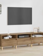 vidaXL ТВ шкаф 150 x 30 x 45 см Дъб Инженерна дървесина