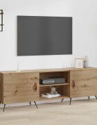 vidaXL ТВ шкаф 150 x 30 x 50 cm дъб артизан Инженерна дървесина