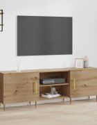 vidaXL ТВ шкаф 150 x 30 x 50 cm дъб артизан Инженерна дървесина