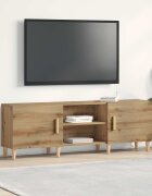vidaXL ТВ шкаф 150 x 30 x 50 см дъб артизан Инженерна дървесина