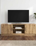 vidaXL ТВ шкаф 150 x 31 x 47 см Дъб артизан Инженерна дървесина
