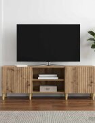 vidaXL ТВ шкаф 150 x 31 x 50 см Дъб артизан Инженерна дървесина