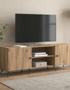 vidaXL ТВ шкаф 150 x 31 x 50 см Дъб артизан Инженерна дървесина