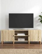 vidaXL ТВ шкаф 150 x 31 x 50 см Дъб сонома Инженерна дървесина